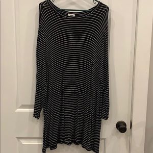 Black and White Stripe Shirt